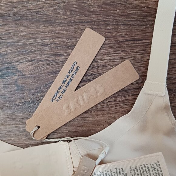 Skims 40DD Beige Sand Ultimate Push Up Balconette Bra Ba-BAL-5486W New - Picture 2 of 5